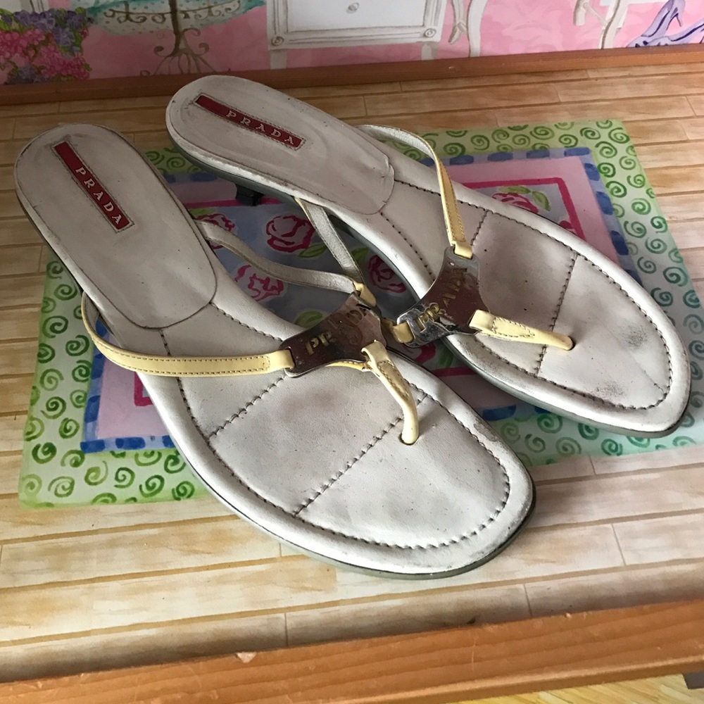 Prada sandal heel